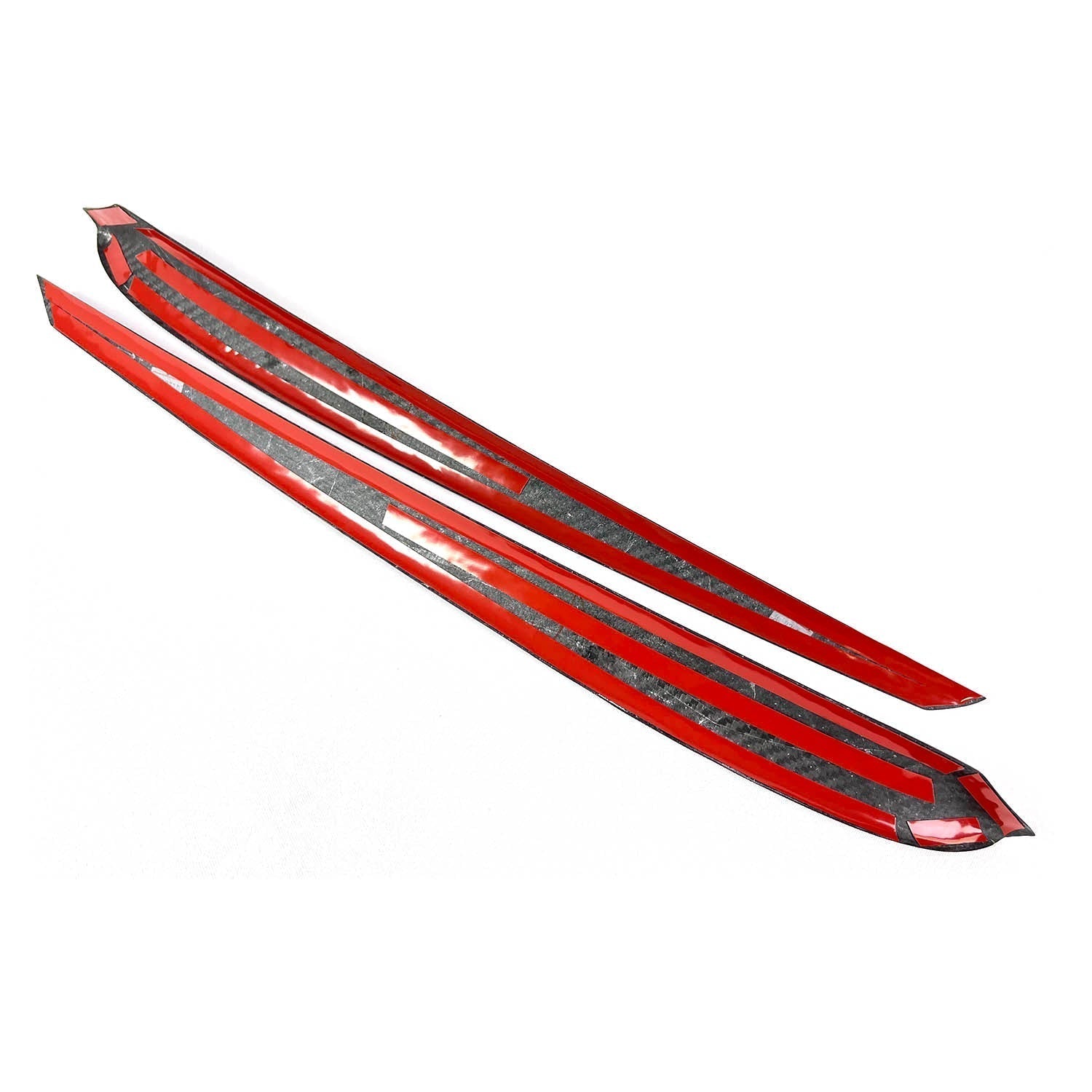 Tesla Model 3/Y Carbon Fiber Door Panel Trim (2pcs) - Teskay