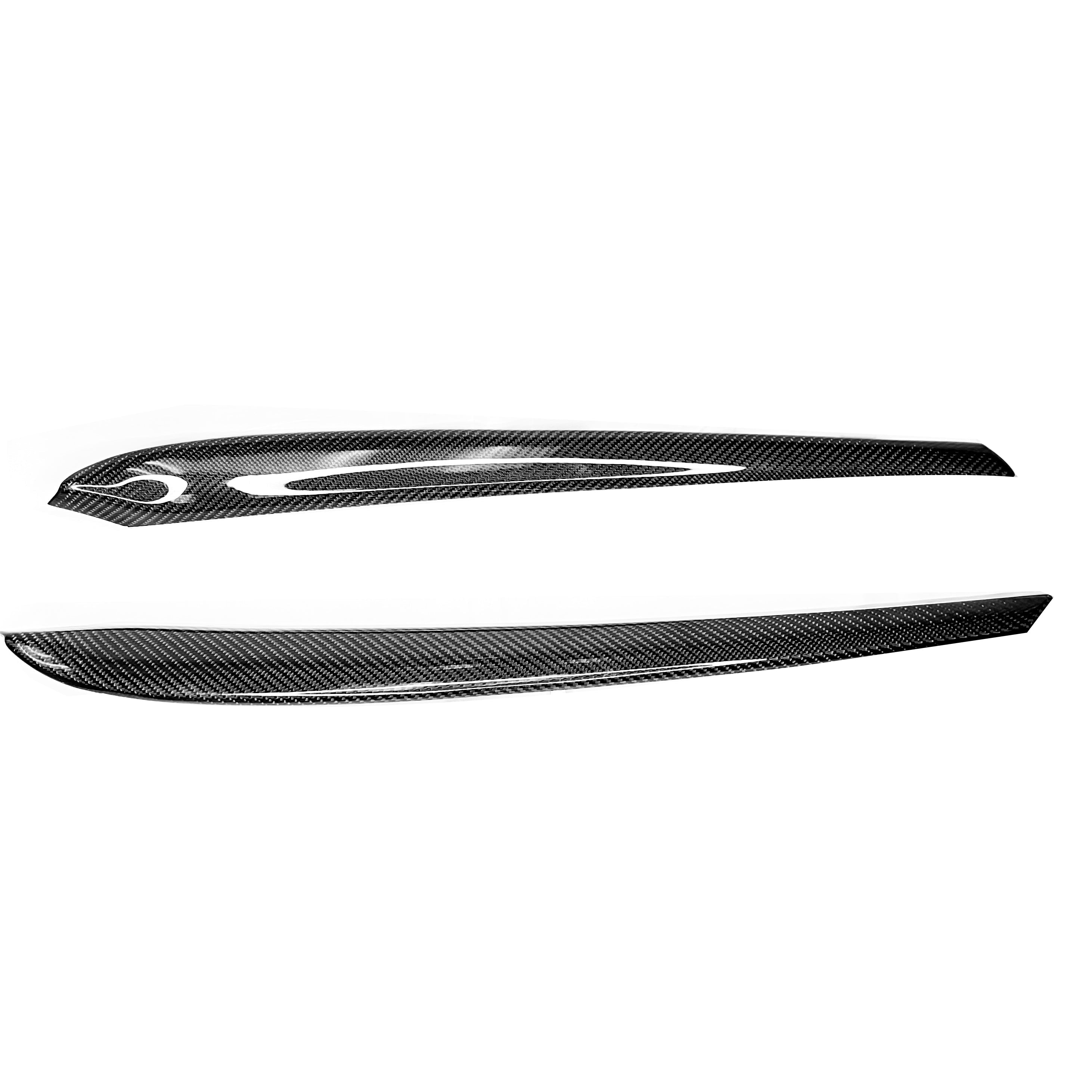 Tesla Model 3/Y Carbon Fiber Door Panel Trim (2pcs) - Teskay