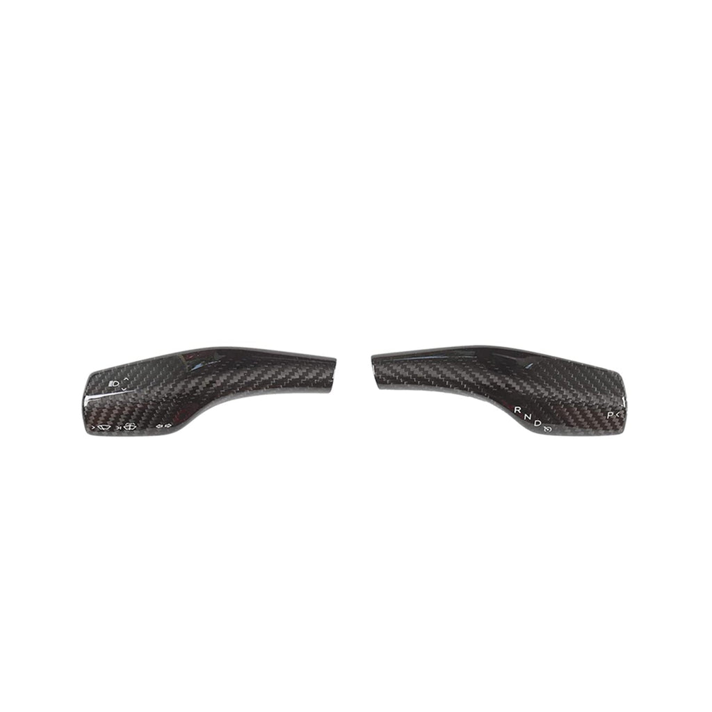 Model 3/Y Dry Carbon Fiber Stalk Turn Signal Covers - Teskay