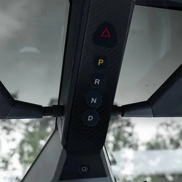 Reading Light Trim Cover Real Carbon Fiber for Tesla Cybertruck - Teskay