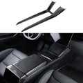 Dry Carbon Fiber Center Console Combo Trim for Model 3 Highland & Model Y Juniper - Teskay