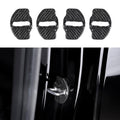 Real Dry Carbon Fiber Door Lock Cover for Tesla Model 3 & Model Y - Teskay