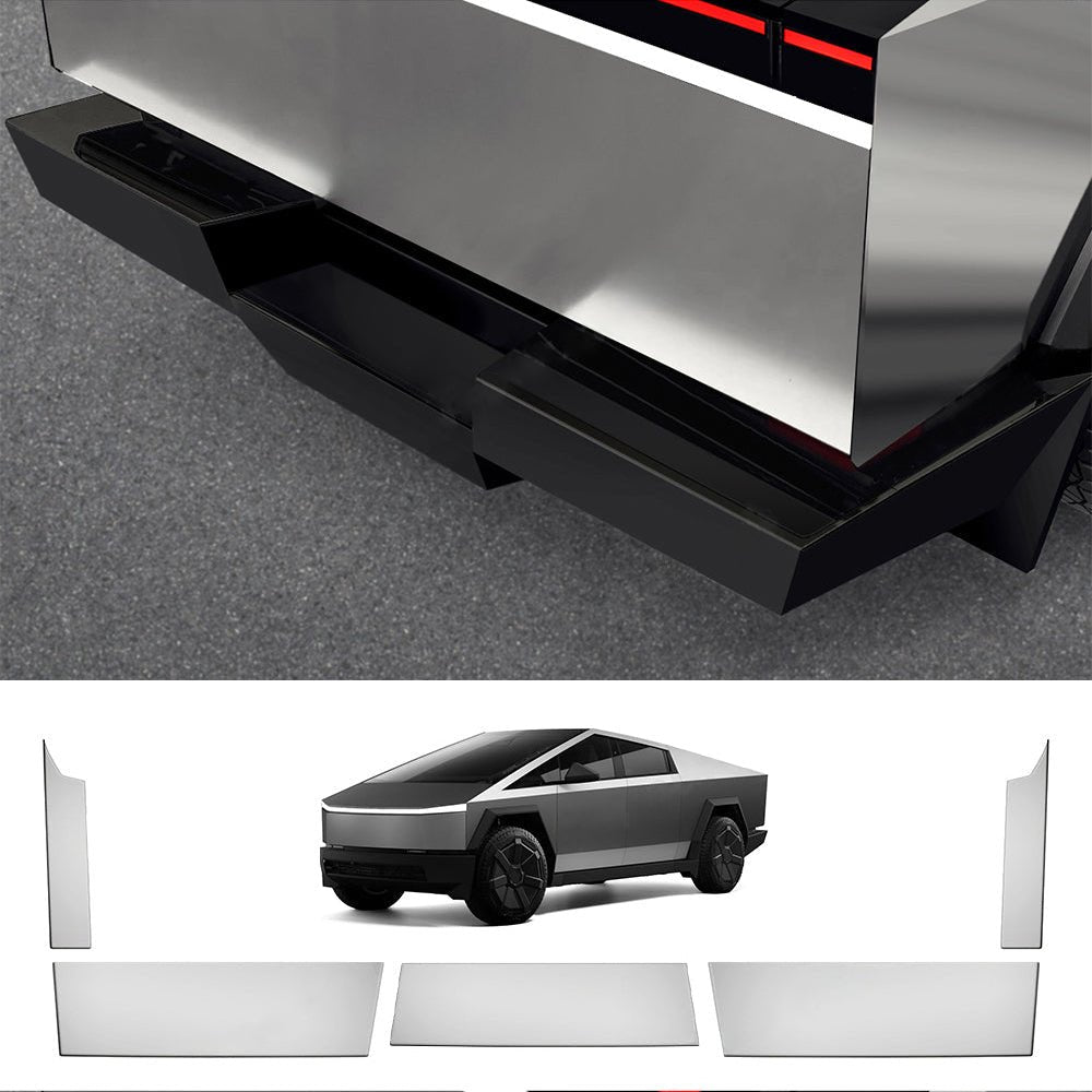 Rear Bumper Protection Mat for Tesla Cybertruck - Teskay