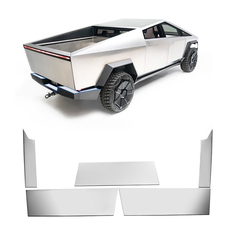 Rear Bumper Protection Mat for Tesla Cybertruck - Teskay