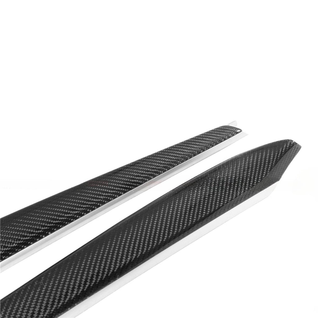 Repalcement Real Carbon Fiber Front Door Trim Panel  for Tesla Model 3 / Y 2021-2023 - Teskay