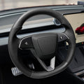 Sport Carbon Fiber Steering Wheel Replacement for Model 3 Highland & Model Y Juniper - Teskay