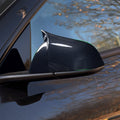 Dry Carbon Fiber Sporty Mirror Caps for Tesla Model S/X